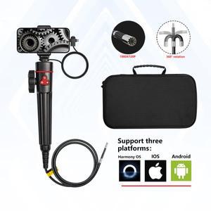 WDLUCKY 360 ° 굴절형 내시경 6mm 자동차 카메라조종  프로브 포함 iPhone 및 Android와 호환