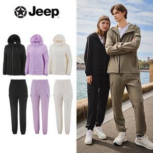 JEEP 여성 썸머 우븐셋업 2종(자켓+팬츠)