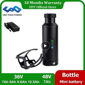 Bottle eBike 배터리 팩, 산요 L-G 리튬 이온 셀, Bafang TSDZ2, 750W, 250W 미니 , 36V 10.5Ah, 48V 7Ah