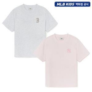 갤러리아 [MLB키즈] 베이직 스몰로고 반팔티셔츠 (7ATSB0453)