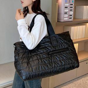 [라일리] Rly 블랙 베이직 가방 보스턴 백 용 대형 옷 1박