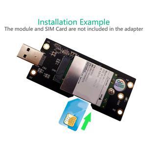 노트북 카드 PCB SIM NGFF 1Set 3.0 모듈 USB 있는 3G/4G/5G 휴대용 슬롯 어댑터 슬롯이