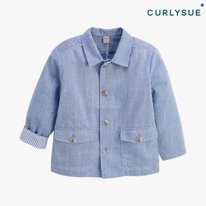 [CURLYSUE][컬리수] 배색포인트자켓