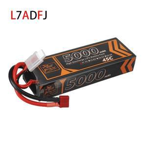 RC 자동차 몬스터 트럭 보트 헬리콥터용 충전식 리포 배터리 팩, 3S FPV 드론 45C, 11.1V, 5000mah, T XT60
