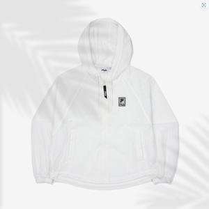 휠라 라이프 여성 크롭 바람막이 FS2JKF2152F_OWH