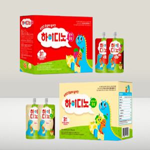 [아람농장] 하이디노 아기 홍삼 음료 1박스 (100ml x 10팩)