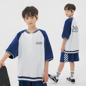 (틴플로우)레이싱반팔맨투맨세트[세트TLCZ781]