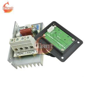 AC220V 10000W PWM 모터 속도 컨트롤러 SCR 디지털 디스플레이 전압 조정기 속도 제어 조광기 온도 조절기