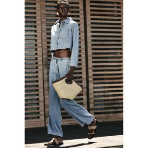 [정품] 자라 가방 데일리 출근 숄더백 ZARA 대비색 백588903