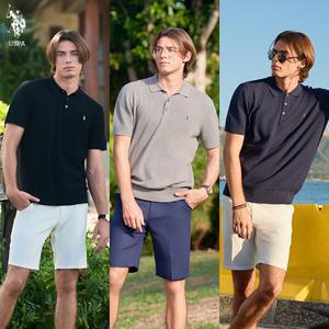 [U.S. POLO ASSN.] USPA 남성 린넨 블렌디드 카라니트 3종 (HUPS249103)
