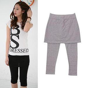 [셀러허브]면스판 7부데일리 치마레깅스 여름 치마레깅스 2567- (S31580223)