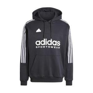 후드 티셔츠 IW5936 Black White DOM