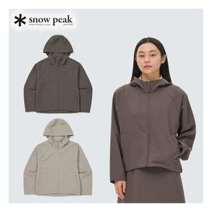 스노우피크 시어서커 여성 바람막이 S24MWFWB15 319421