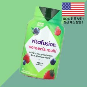 비타퓨전 우먼 여성 여자 멀티 젤리 구미 베리 70 VitaFusion Women's Multi Gummies Berry