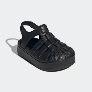 [아디다스키즈] JS2845 SUPERSTAR SANDAL I 블랙 젤리슈즈 아동 베이비 여름 샌들 선물 (130∼160) HCK