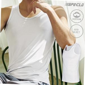 화이트필 남자 런닝 셔츠 60수 면 3매 남성 메리야스