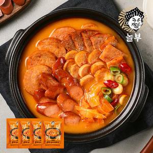 [내일도착] 36년 전통 놀부 부대찌개 600g*4팩