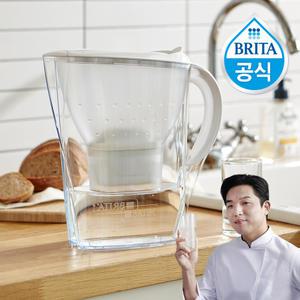 브리타 정수기 마렐라 2.4L 화이트+기본필터 1입