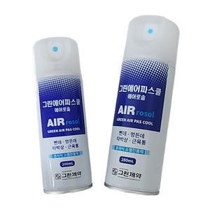 그린 신신 에어파스 EX 200ml 스프레이 파스 / 제일파프 5매