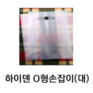 하이덴 O형 손잡이 비닐봉투(대) 100장/도시락 봉투