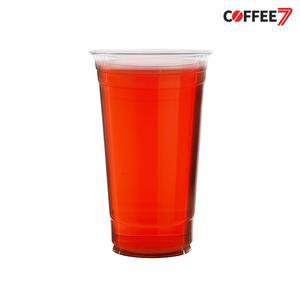 커피세븐 (아이스컵-대만정품) 580ml (20온스) 투명 PET컵-92파이 1000개