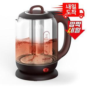 [내일도착] 무선포트 유리포트 보온기능 KK-T1792GF