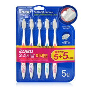 2080 칫솔 오리지날 미세모 칫솔 x 5개