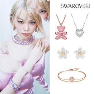[스와로브스키/본사정품] Swan 핑크스완 네크리스 5469989