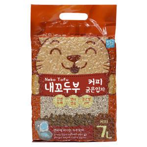 내꼬두부 굵은입자 커피 7L x 6개 고양이 모래