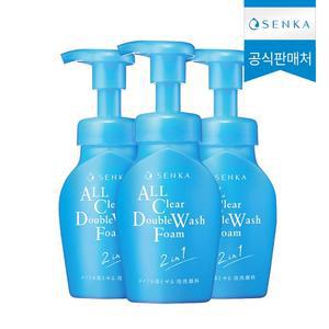 올 클리어 더블 워시 폼 150ml 3개