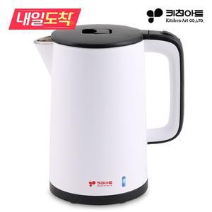 [내일도착]  무선포트 KK-2618 1.8L SUS304 스텐 뜨겁지않은 이중구조