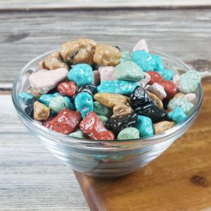 자연미가 스톤초코볼 1kg(1봉)/다양한 조약돌 모양의 초코렛과자