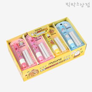 몰랑 샤프식 지우개 20개 1세트 리필포함 잘지워지는 초등학생 캐릭터 문구 단체선물 필리구