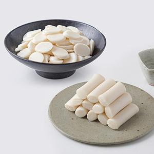 [미미의 밥상][미미의밥상] 우리쌀 떡국떡 1kg 2봉+구워먹는 가래떡 1kg 1봉 (총 3kg)