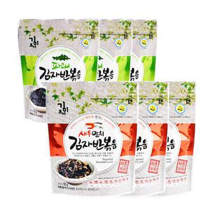 [롯데백화점]남도미향 [두원푸드]기미조아 김자반 볶음 50g x 6봉(새우멸치/파래 각 3봉)