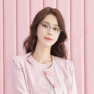W002 초경량 5g 베타티타늄 라운드 뿔테 안경테