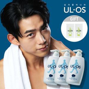 [우르오스] 스킨 워시 500ml x3 (1.5L 대용량 구성)