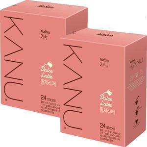 맥심 카누 돌체 라떼 24T x 2개