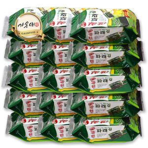 [가온애] 광천김 파래 식탁용김 (10봉) / 파래식탁김 광천파래식탁김 도시락김 파래김 광천도시락김 김파래