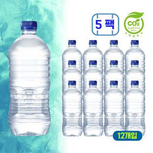 에브리데이 산수 1L x 60병 먹는물 산수음료 무라벨 생수배달 아임에코