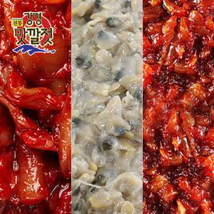 [롯데백화점]보섭이네푸드(식품) 강경젓갈 강경맛깔젓 3종세트 7호 1.5kg