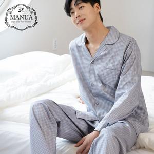 [기타]마누아 남자잠옷 홈웨어 실내복 잠옷세트 1851