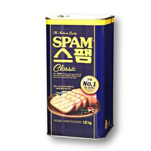 CJ 스팸 클래식 SPAM 1.81kg 4개 업소용 업소 대용량
