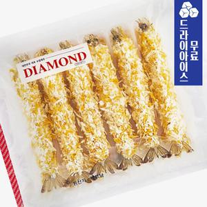 분이네 다이아몬드 헤드온 새우튀김 50g (50gX6개입)