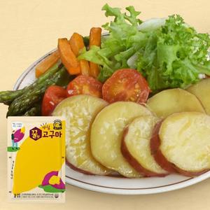 [NS홈쇼핑]바로먹는 상온보관 찐고구마(슬라이스) 1kg(120gx9팩)[32464296]