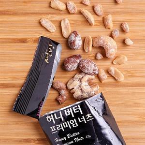 [자연맛남][설빙] 허니버터 프리미엄 너츠 15g x 10봉