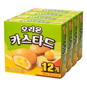 오리온 카스타드 276g (23g x 12개입) 4개