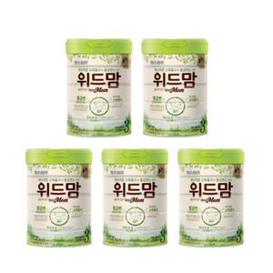 파스퇴르 리뉴얼 바른목장 원유 무항생제 위드맘 3단계 750g 5캔