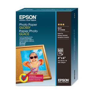 Epson S042549 4x6 500매 광택 사진 인화지 포토용지 잉크젯전용