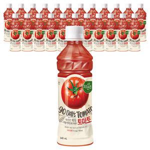 자연은 토마토주스, 340ml, 24개